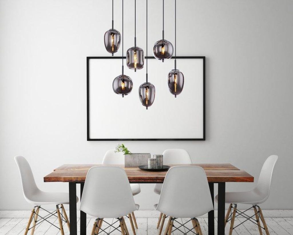 Lampa wisząca BLACKY 15345-6 Globo Zdjęcie produktu 