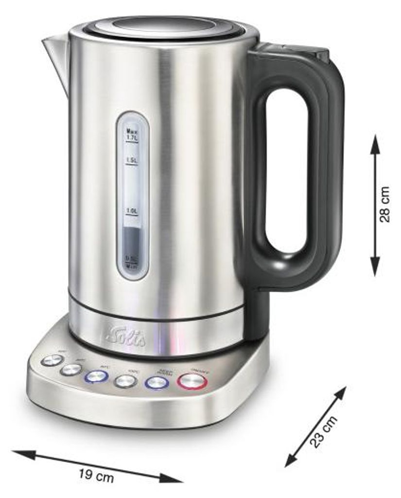 Bollitore SOLIS 2200 W 1,7 L Selezione della temperatura (4 Immagine del prodotto 