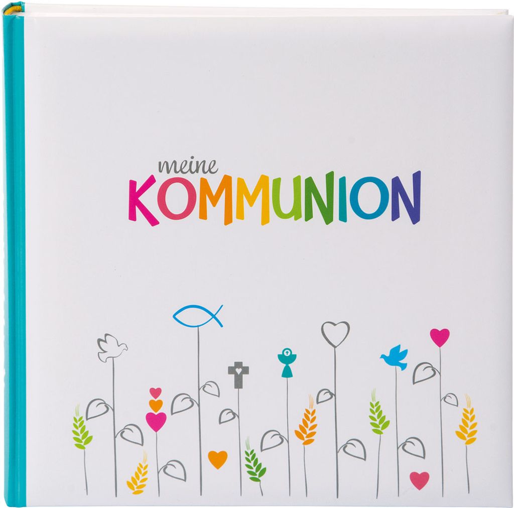 Kommunion Fotoalbum Regenbogen Produktbild 