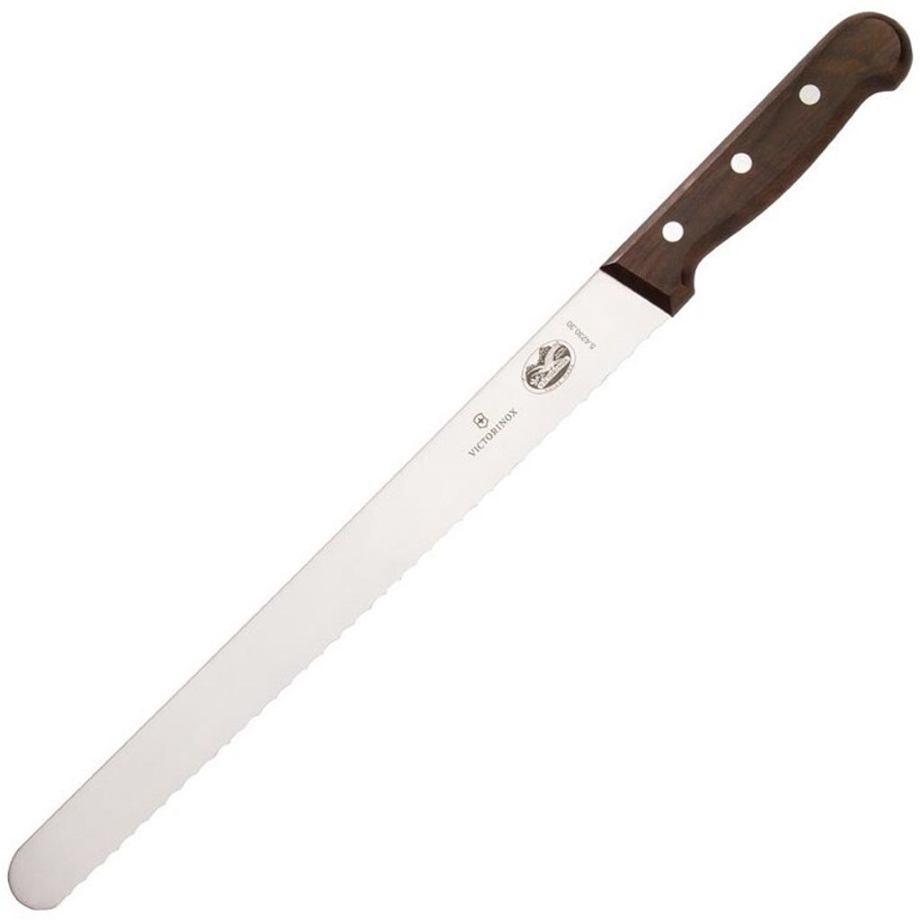 Wood, Schinkenmesser, 30cm, Wellen, mod. Ahorn