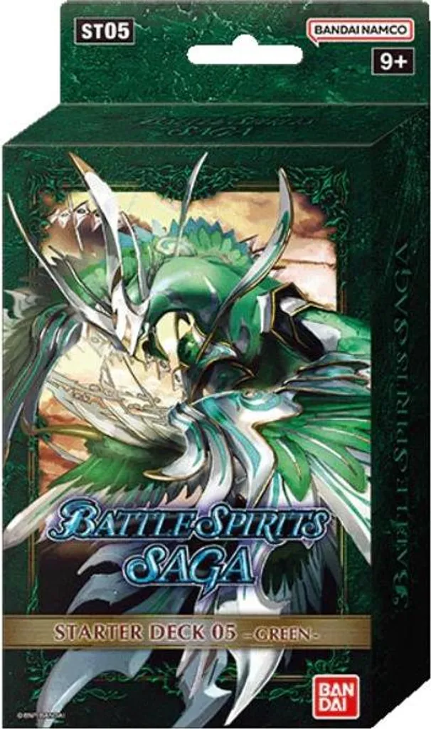 Battle Spirits Saga Starter Deck Verdant Wings - Jeu de Cartes ST03