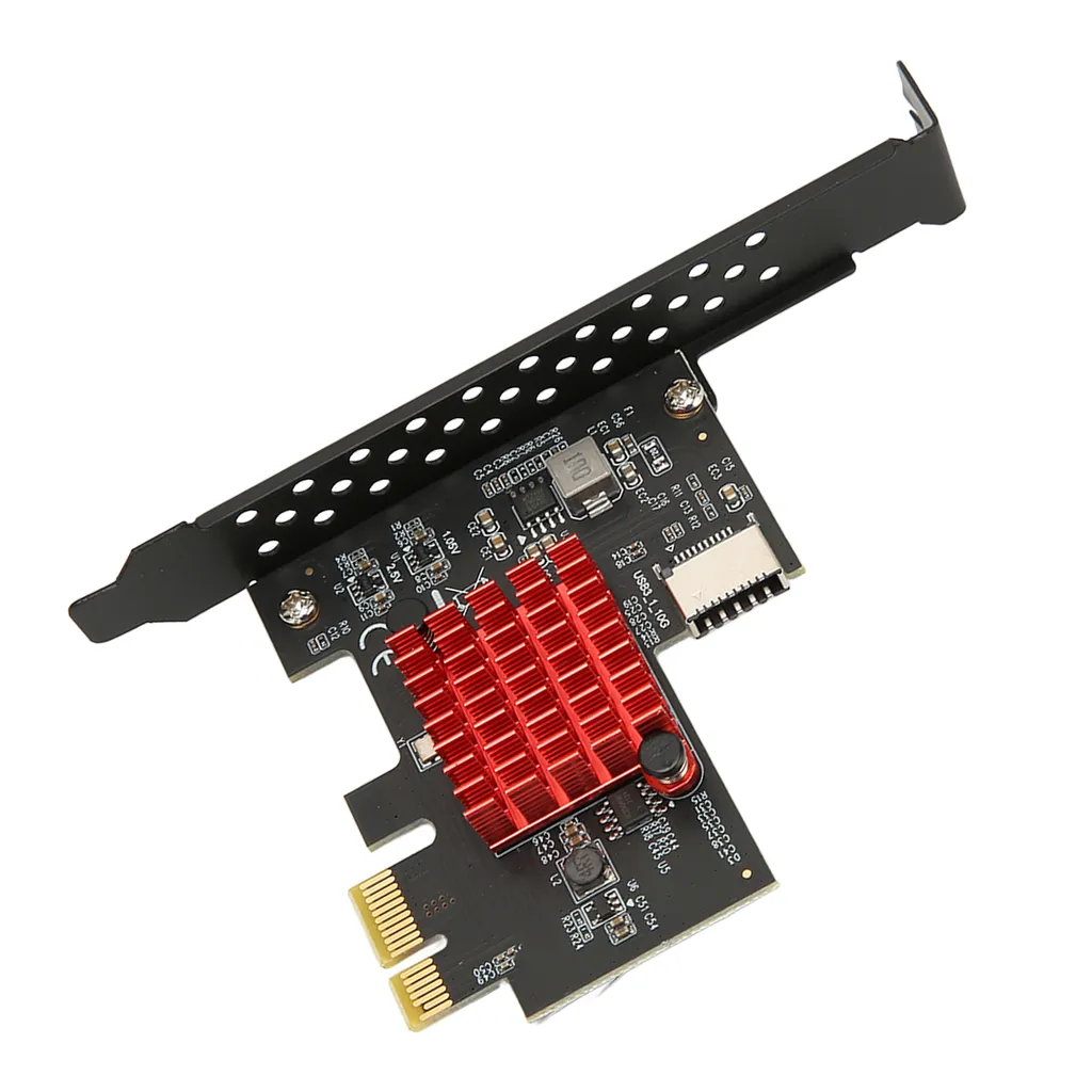 Carte d'extension USB 3.2 Type E pour fixer un port de façade inactif