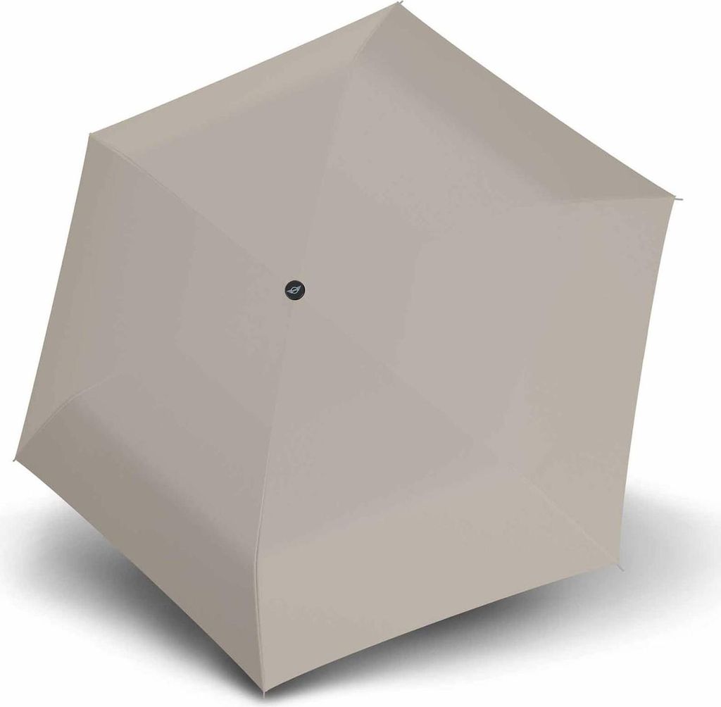 Knirps Taschenregenschirm Regenschirm Mini Duomatic Melting Desert grau