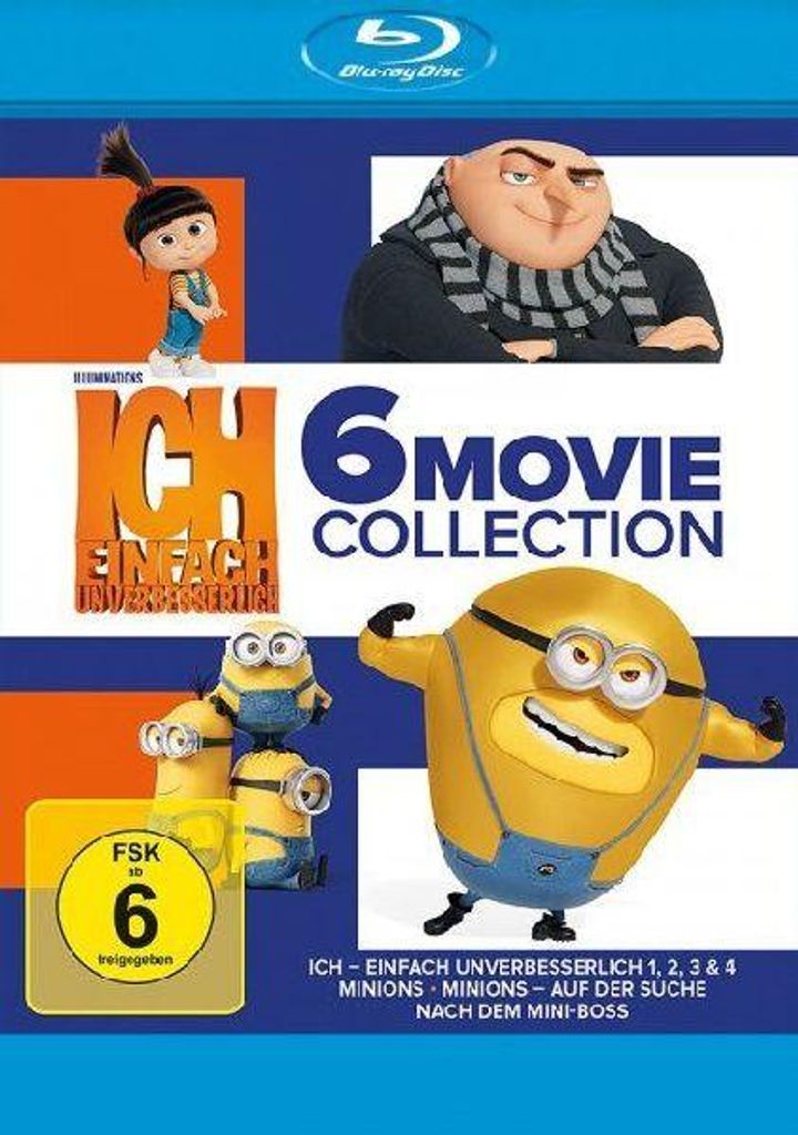 Ich einfach unverbesserlich & Minions - 6-Movie Collection Produktbild 