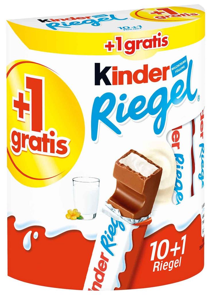 kinder Riegel 10er + 1 gratis Produktbild 