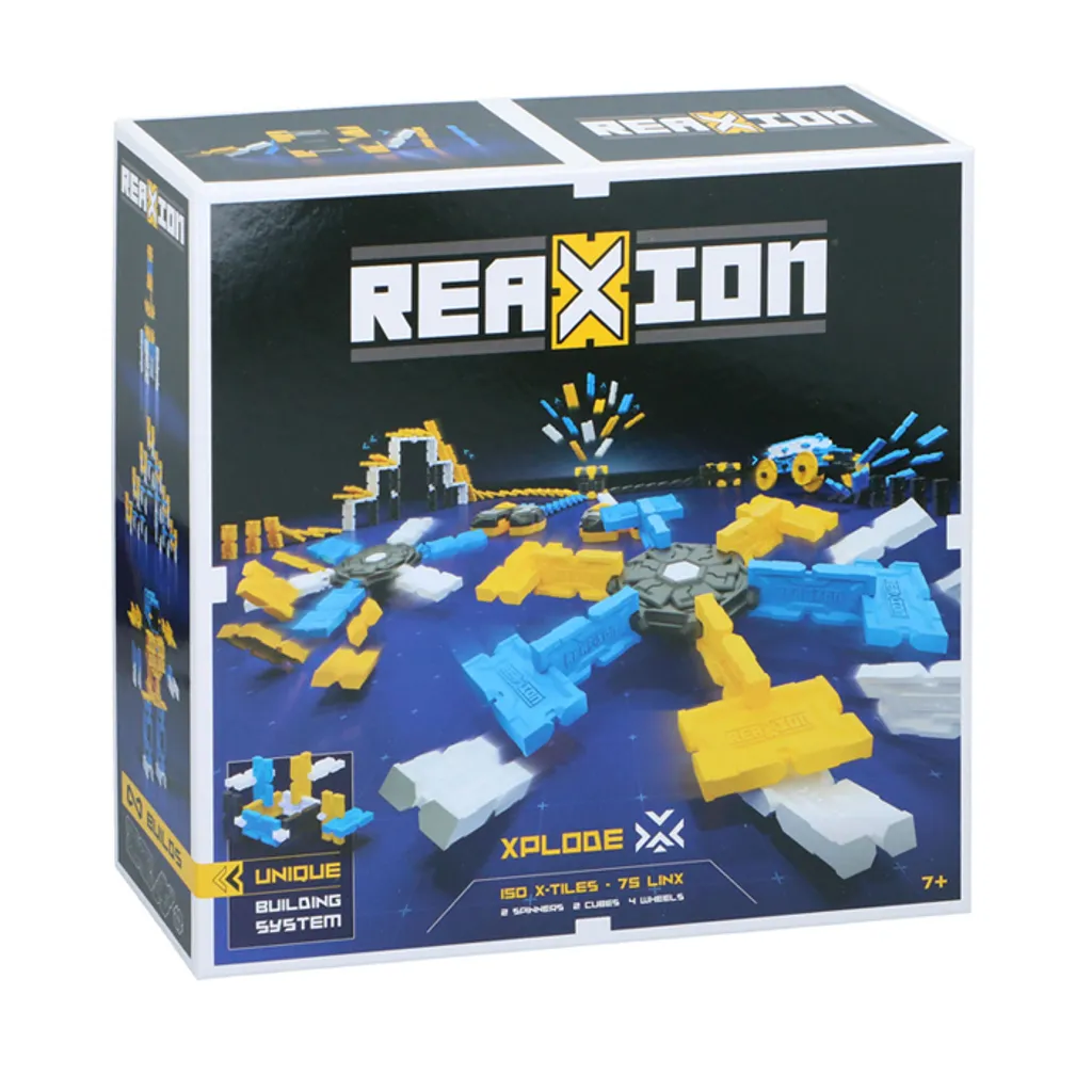 Reaxion Xplode Jeu de Dominos Construction - 7 ans+ - Domino Express