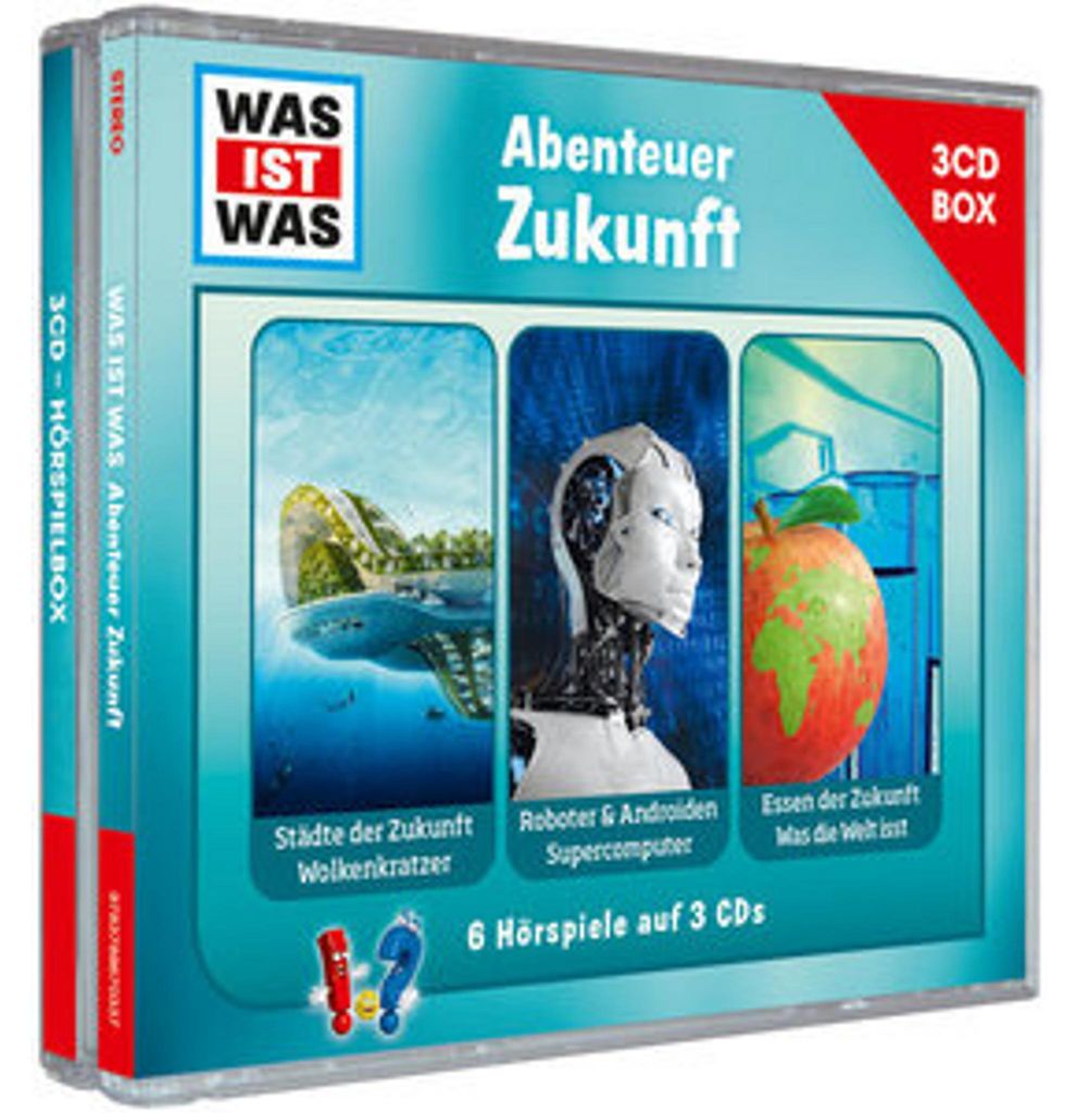 WAS IST WAS 3-CD Hörspielbox. Abenteuer Zukunft