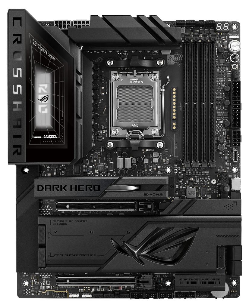 ASUS ROG CROSSHAIR X870E DARK HERO AMD X870E Sockel AM5 ATX Produktbild 