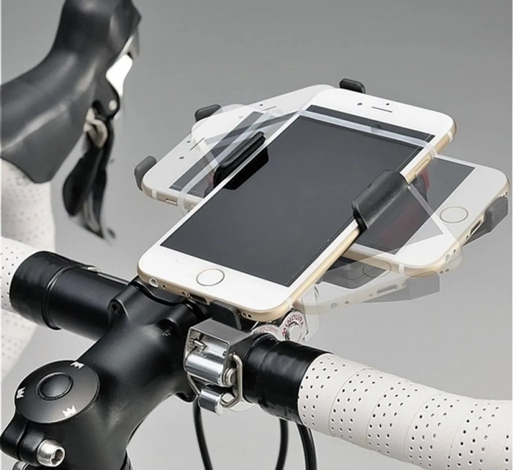 cellularline - Supporto Porta Telefono da Auto per Smartphone - Rotante a 360° - Fissaggio su cruscotto - Nero