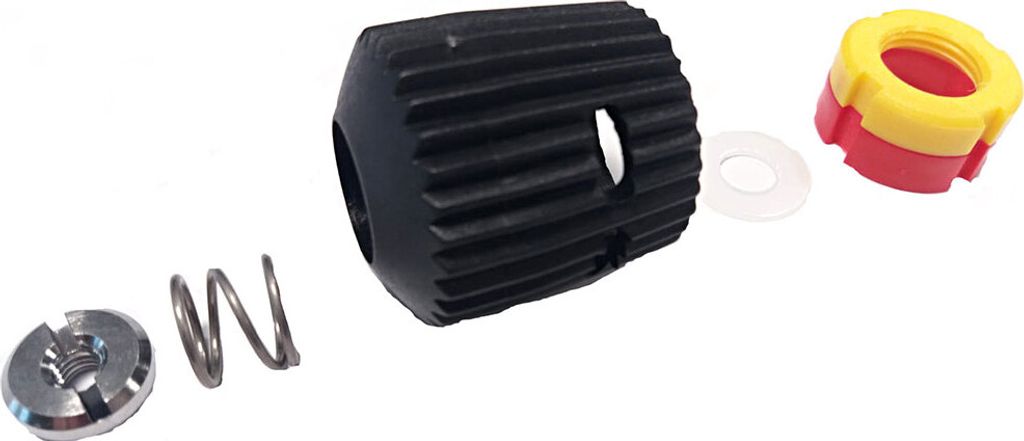 Cressi Tank Knob Kit Ventil Silber Silber One Size