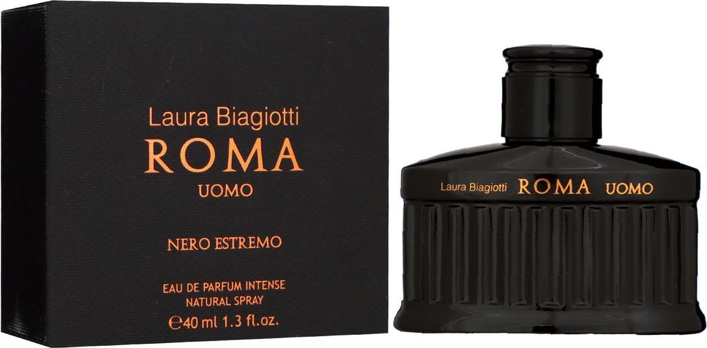 Laura Biagiotti Roma Uomo Nero Estremo Edp Intense Spray