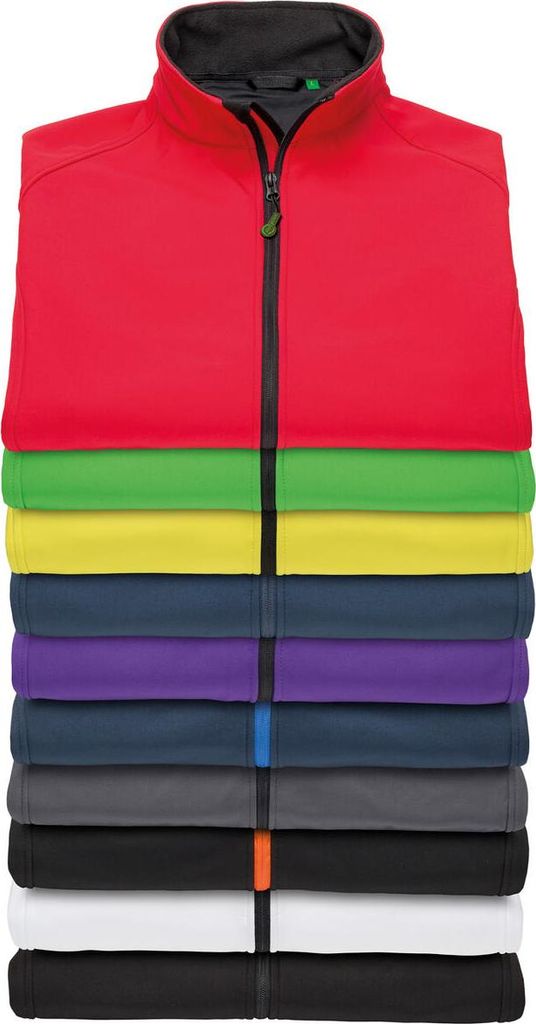 Result R232f Gilet Softshell Stampabile Donna | Verde/Nero, Taglia XL | Caldo E Stretch Con Interno In Micropile - 6