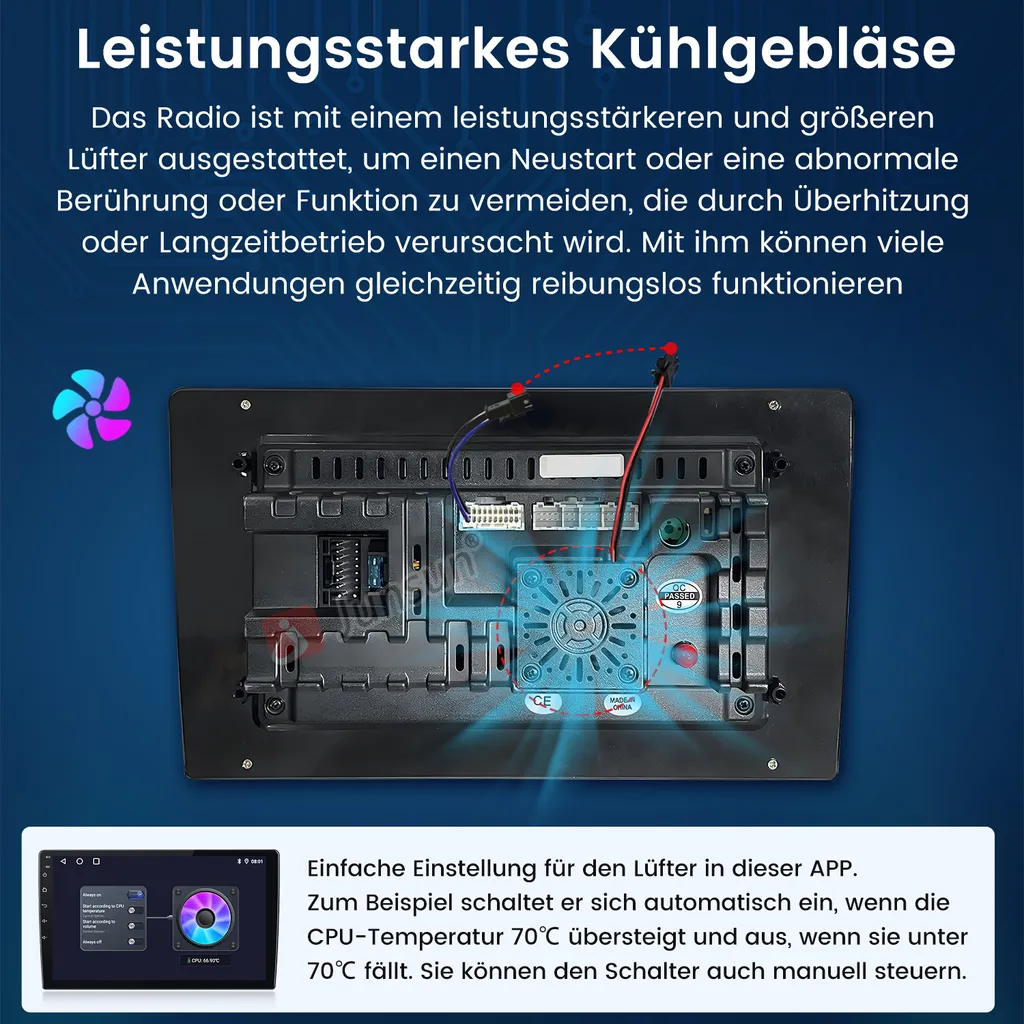 Navigatore 9" HD VW Polo 2008-2020 Android 13 Carplay Android Auto - 14