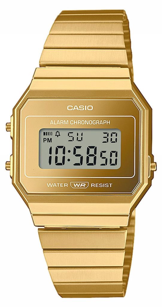 Casio Armbanduhr A700WEVG-9AEF Vintage iconic digital Produktbild 