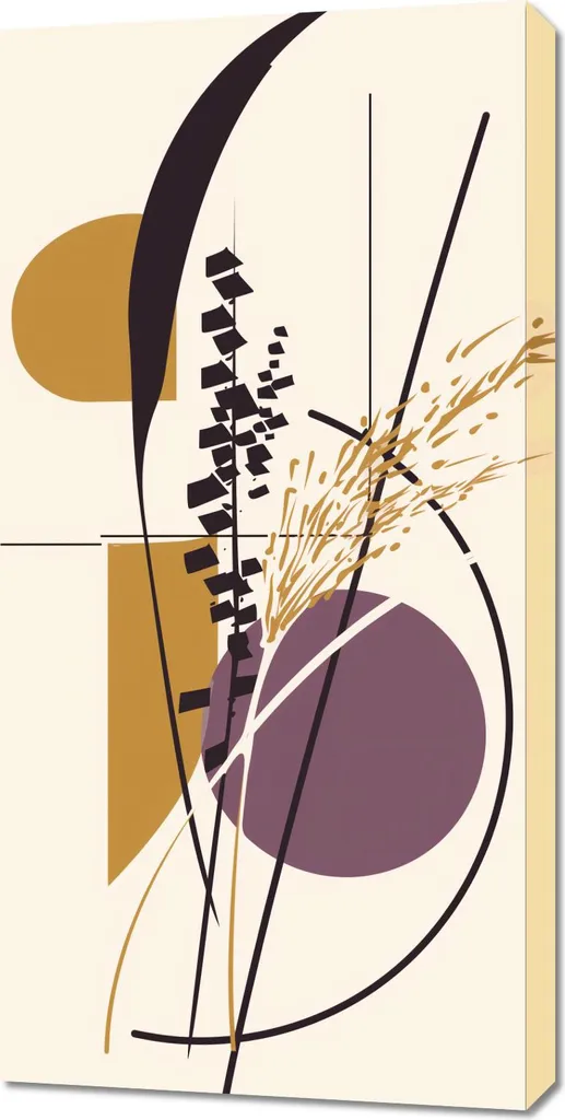 Quadro 50x100 cm Danze autunnali