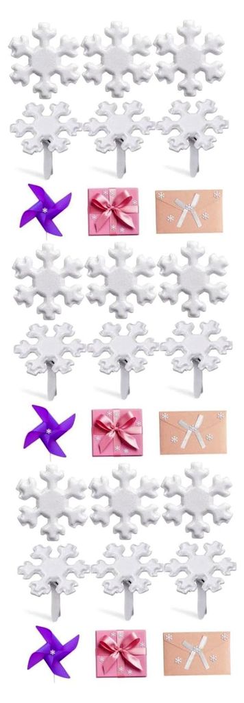 300 Stück Schneeflocken-Brads aus Metall für Scrapbooking - Zubehör für kreative Projekte und Dekoration