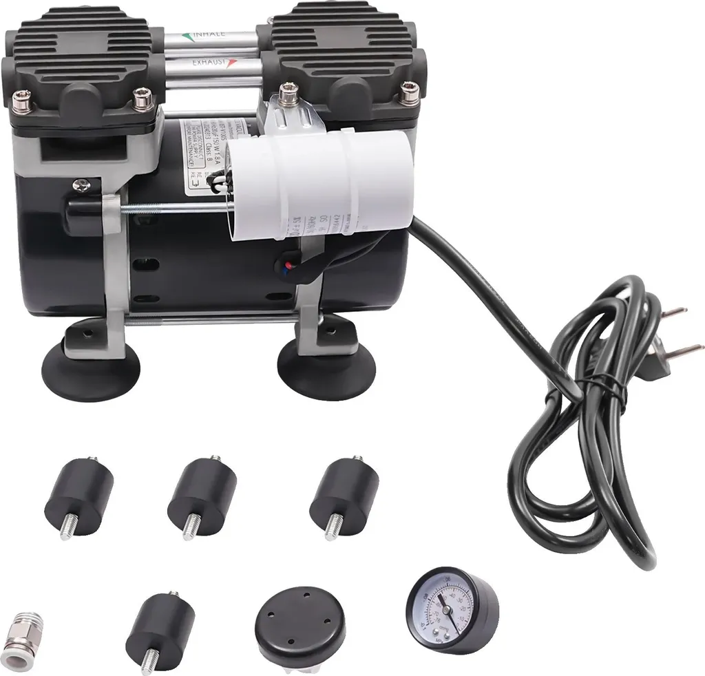 Pompe à vide sans huile 150W 45L/min -90 kPa 220V haute performance