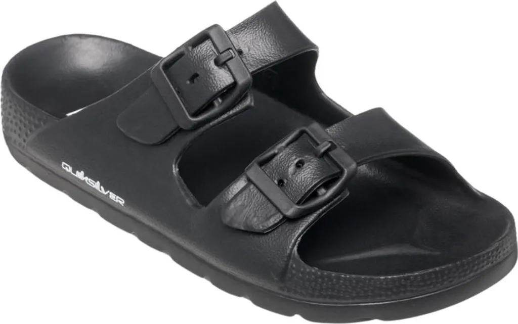 Tongs Homme Quiksilver Embark Noir 40 - Nu-pieds de Plage Résistants Noir