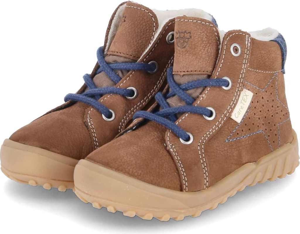 Ricosta Denny 3300303260 Kinderschuhe, Jungs, Braun, Leder, Gr 22-28, Warmfutter - Kinderschuhe Gefütterte Kinderstiefel Gr. 18 - 42, Braun, leder...
