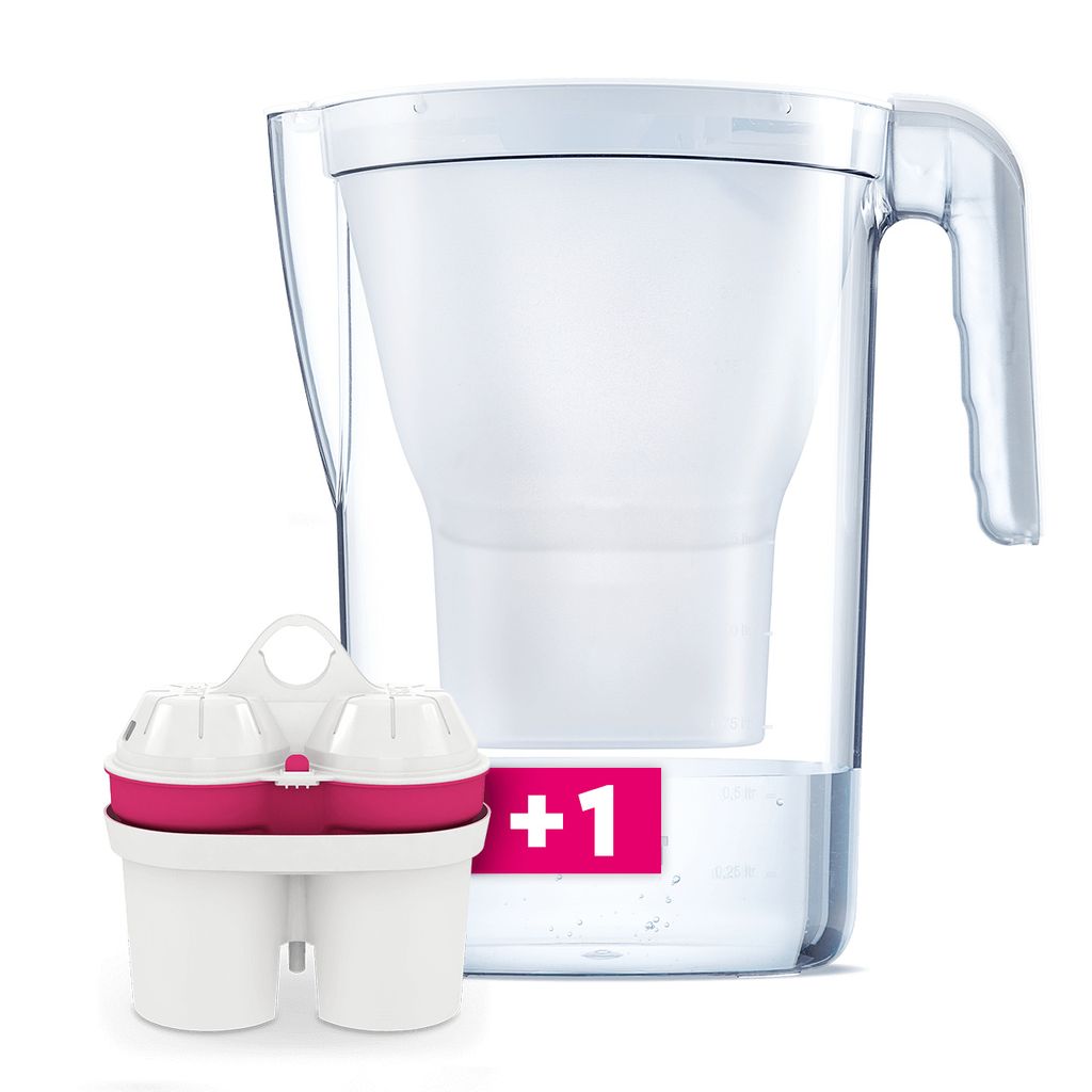 BWT Vida, Pitcher-Wasserfilter, 2,6 l, Transparent, Weiß Produktbild 