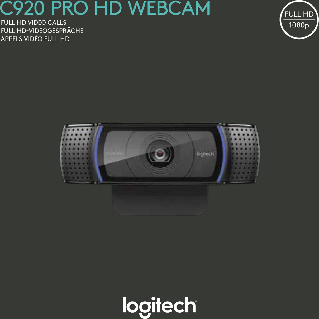 Logitech C920 HD Pro Webcam : Fini les Images Floues en Visioconférence - 45