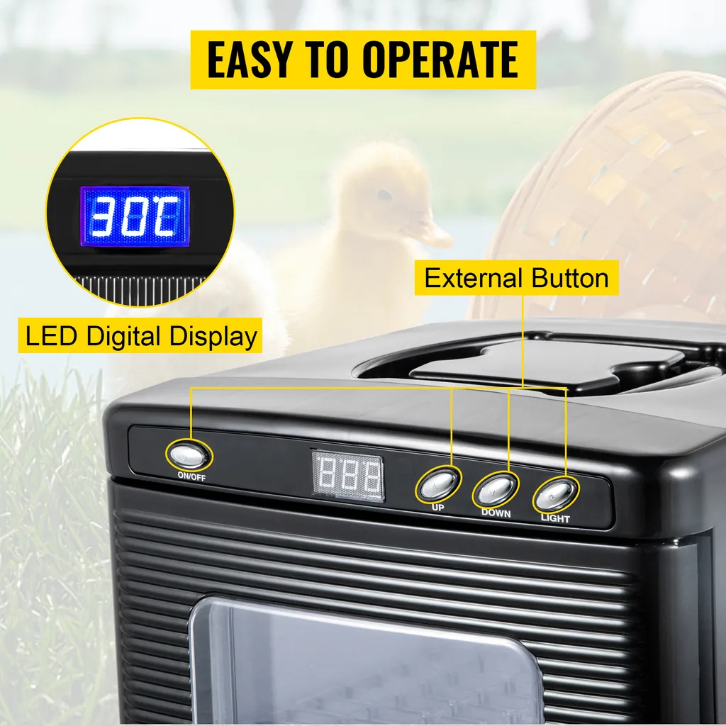 Incubateur pour Œufs de Reptiles 25L - Couveuse Digitale Programmable