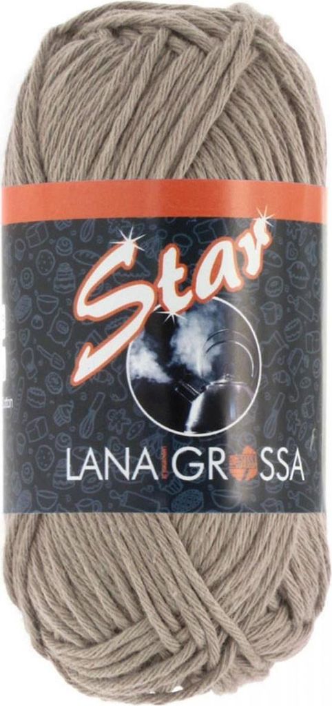 Lana Grossa - Star 0059 taupe Produktbild 