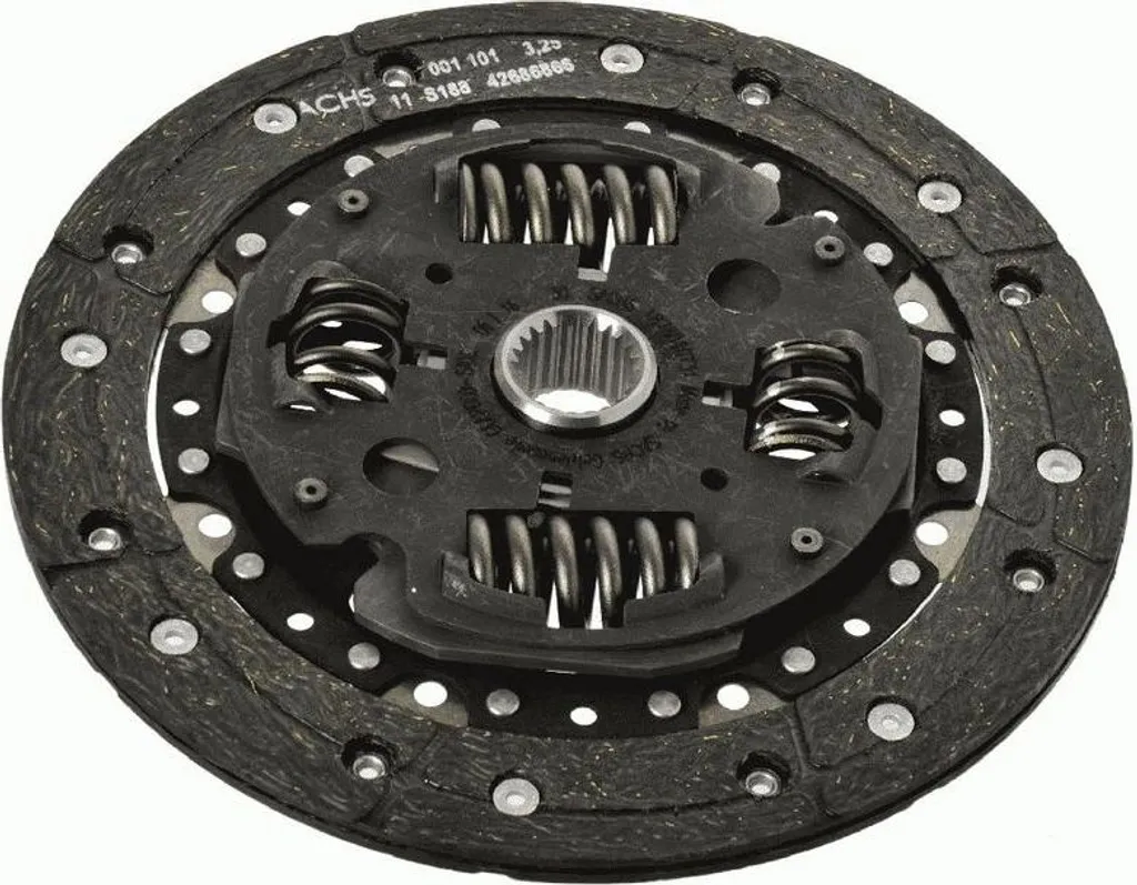 Disque d'embrayage de rechange SACHS pour Ford Focus 3S417550E1A OE