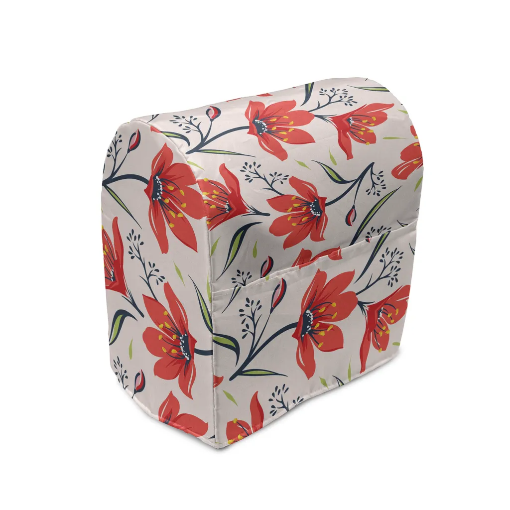Copertura Frullatore Vintage Tulipani | Protezione Cucina ABAKUHAUS