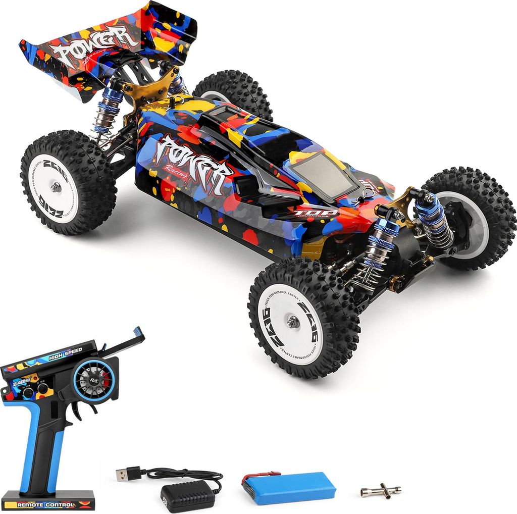 WLtoys XKS 124007 Ferngesteuerte Autos 1/12 2.4GHz 75KM/H Hochgeschwindigkeit, bürstenlosem Motor, Metallchassis, Allradantrieb