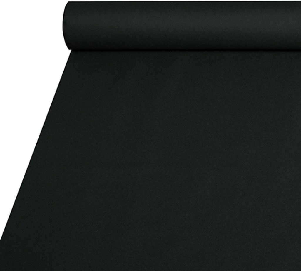 PAPSTAR Tischdecke 86768 schwarz 120,0 cm x 20,0 m