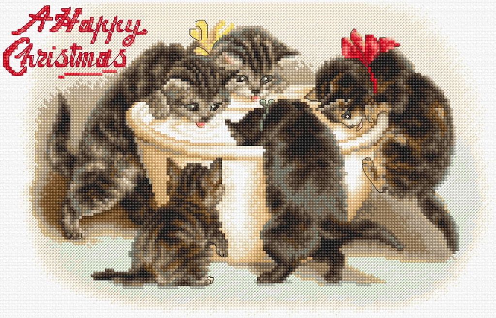 Letistitch Kreuzstich Stickpackung "So köstlich!", Zählmuster, 17x27cm