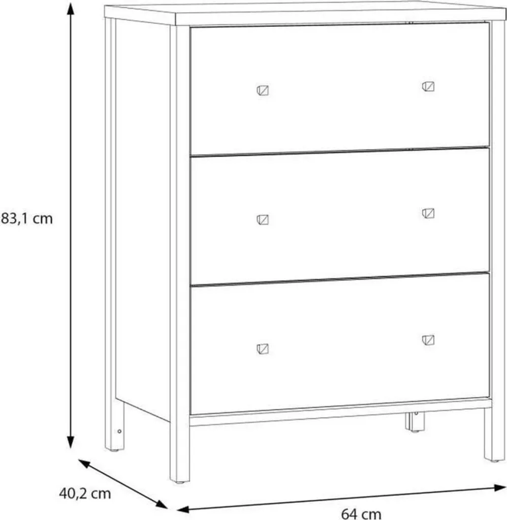 Meuble bas sous évier blanc IPSARION pour optimiser vos rangements - 6