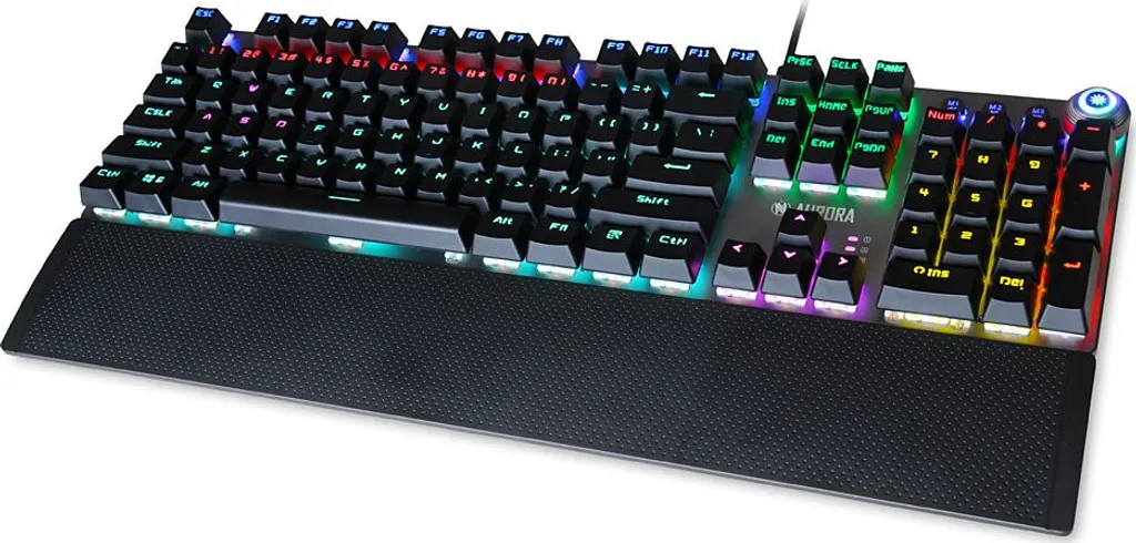 Clavier de bureau iBox Aurora K-3 USB argent pour le télétravail - 17