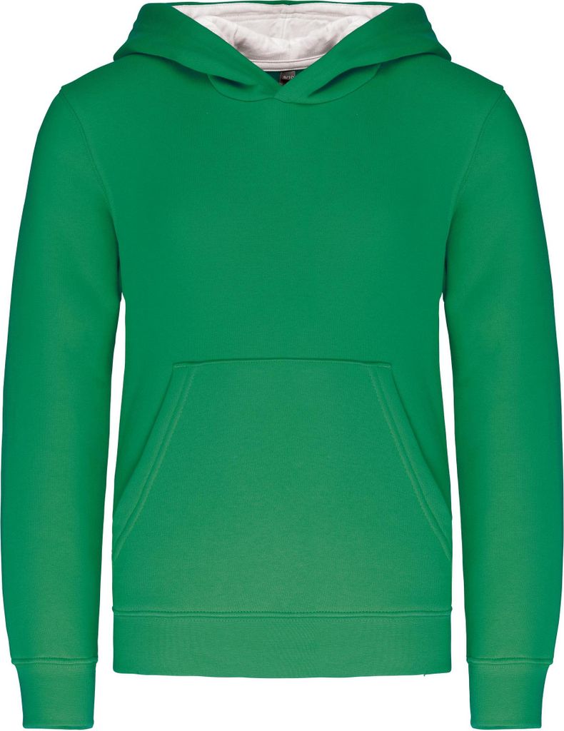 Kariban Kinder Kapuzenshirt Bicolor Produktbild 