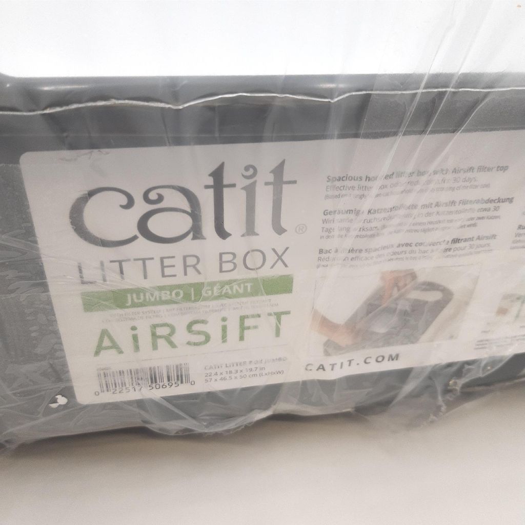 CATIT Jumbo Katzentoilette mit klappbarer Abdeckung