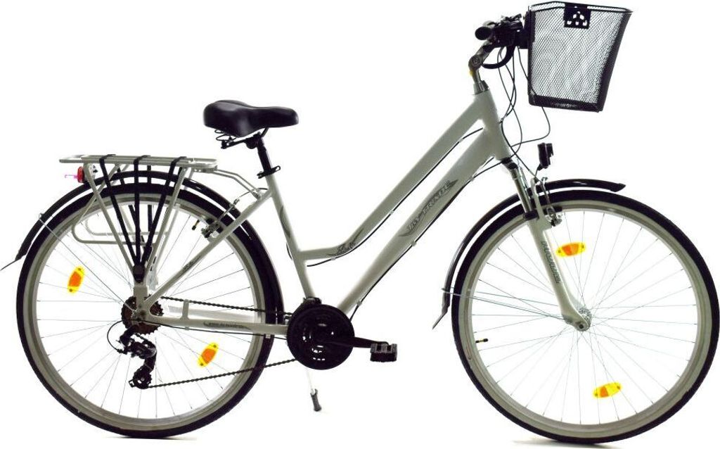28 Zoll Alu Damen Herren City Trekking Fahrrad Rad Bike STVO AFA Weiß