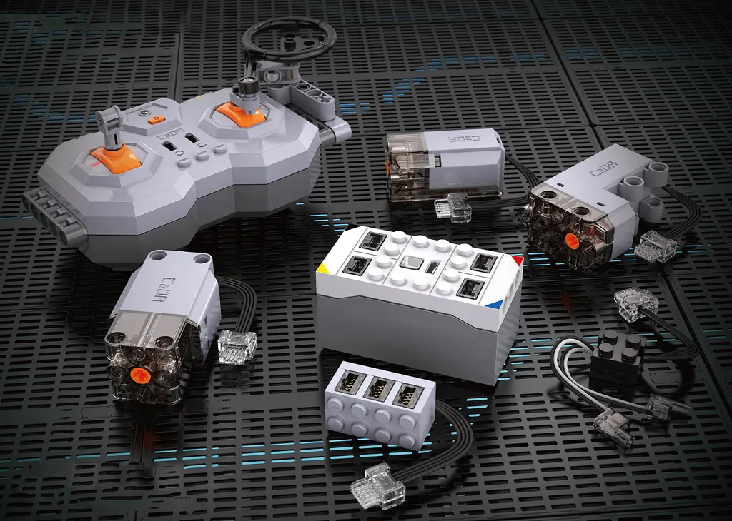 CaDA Power System Max Bricks : Moteur Technic pour Briques Créatives