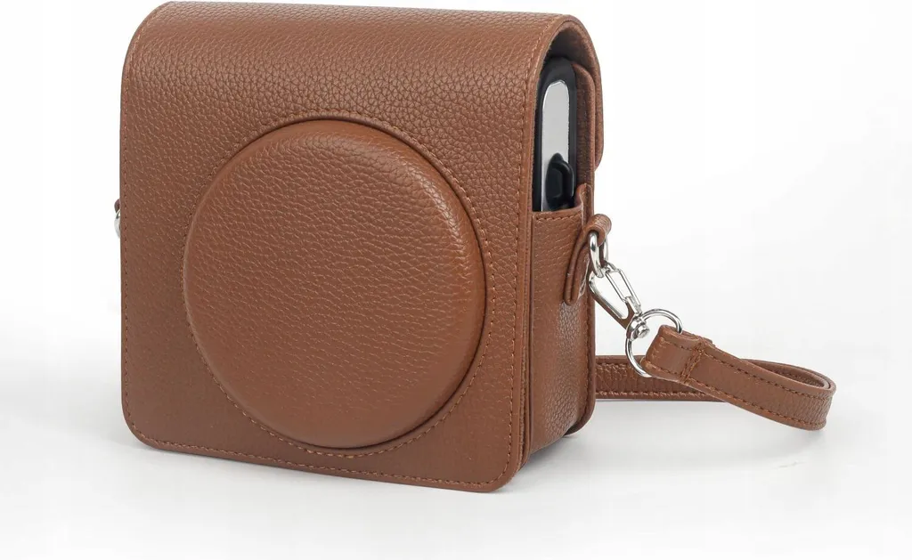Custodia Fotocamera Istantanea Hanzete - Pelle PU, Compatibile Con