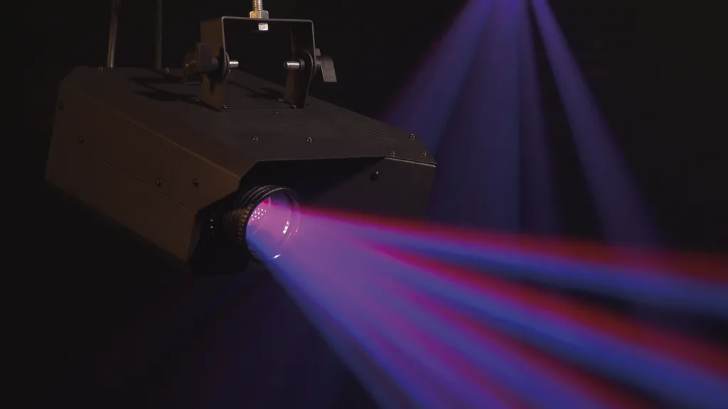 Showtec Dataflower LED Lampe à effets disco - Jeu de lumière dynamique - 6