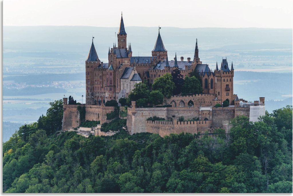 ARTland Wandbild Alu für Innen & Outdoor Burg Hohenzollern Produktbild 