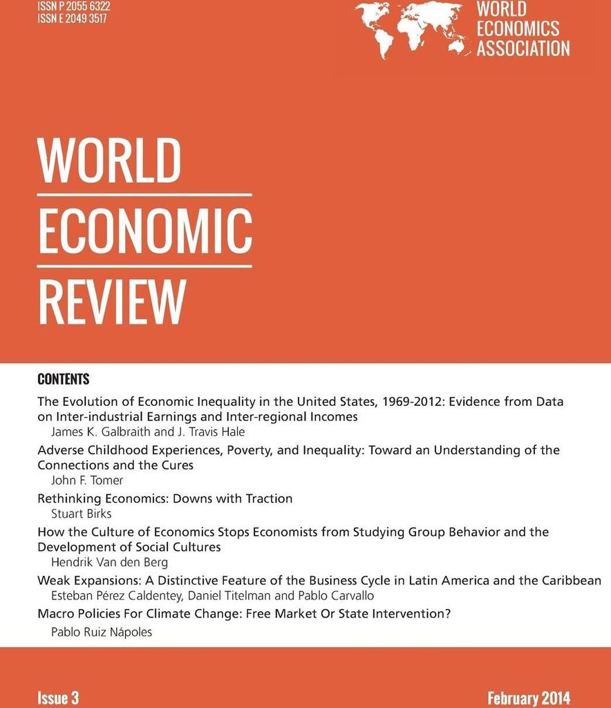 World Economic Review, 3, 2014
