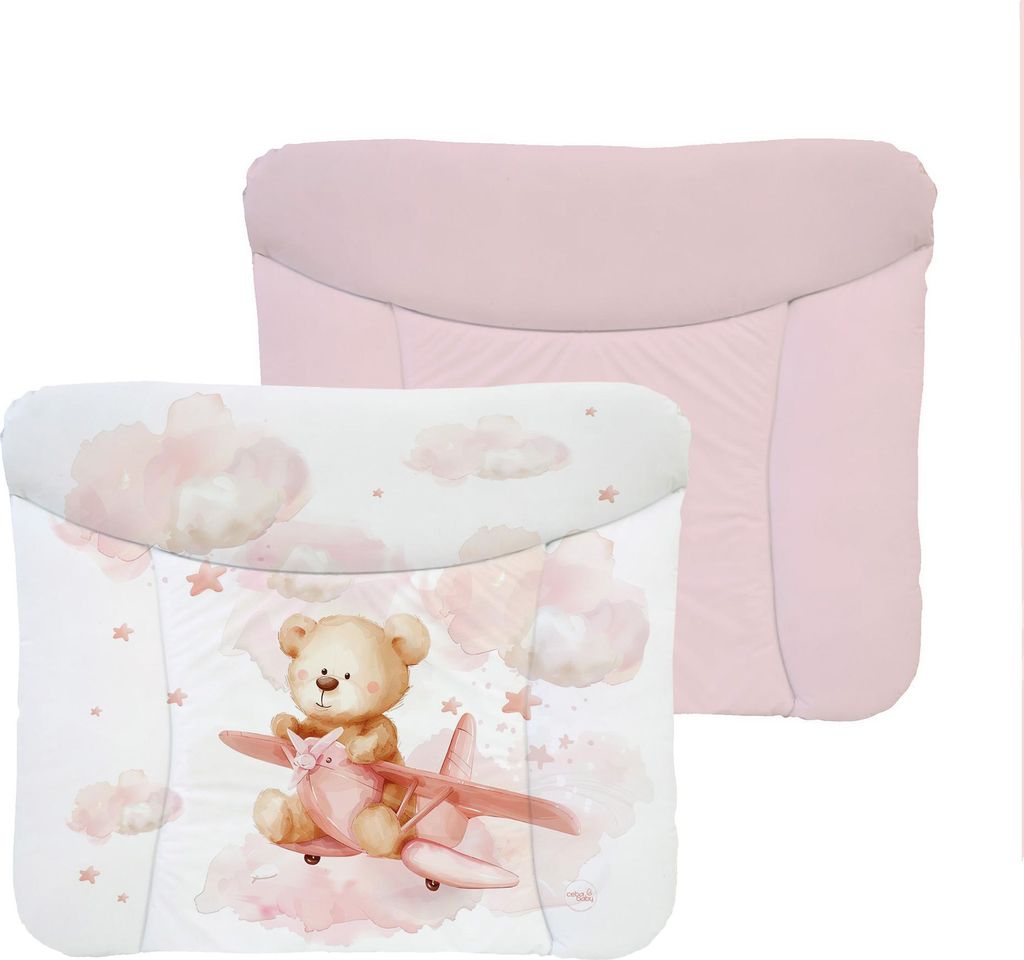 Ceba Baby® weiche Wickelauflage 75x72 cm  - Doppelseitige Produktbild 