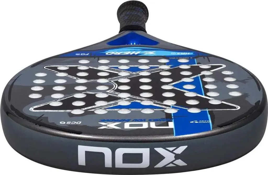 Raquette Nox X-hero Bleu : Évitez les Douleurs au Coude avec ce Modèle