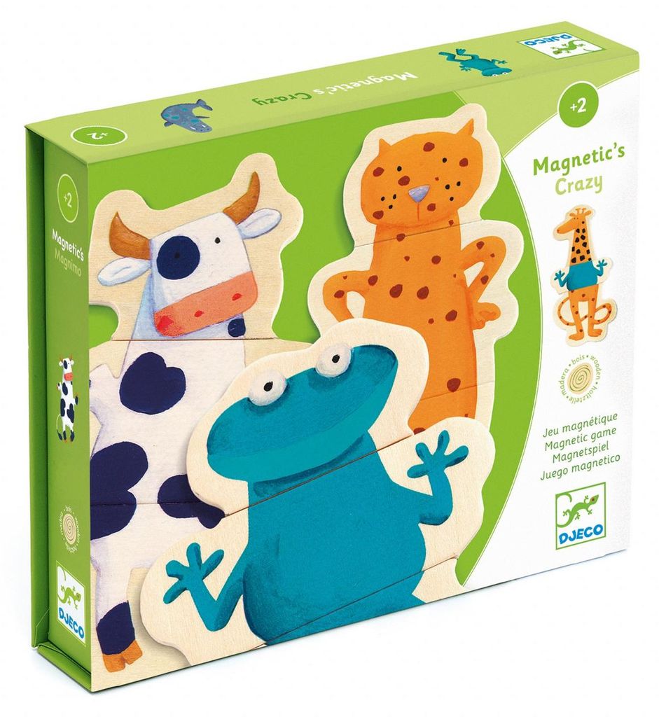 Jeu de magnets Animaux amusants, Djeco Image du produit 