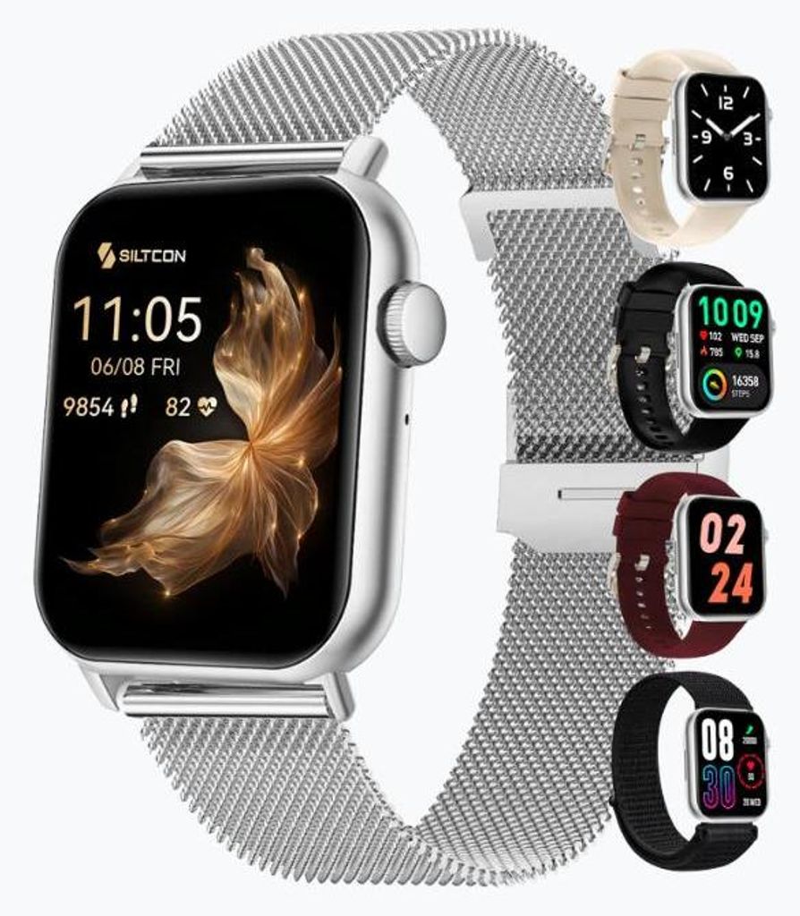 Siltcon Seréa Smartwatch Damen mit Telefonfunktion – 1,83 Produktbild 