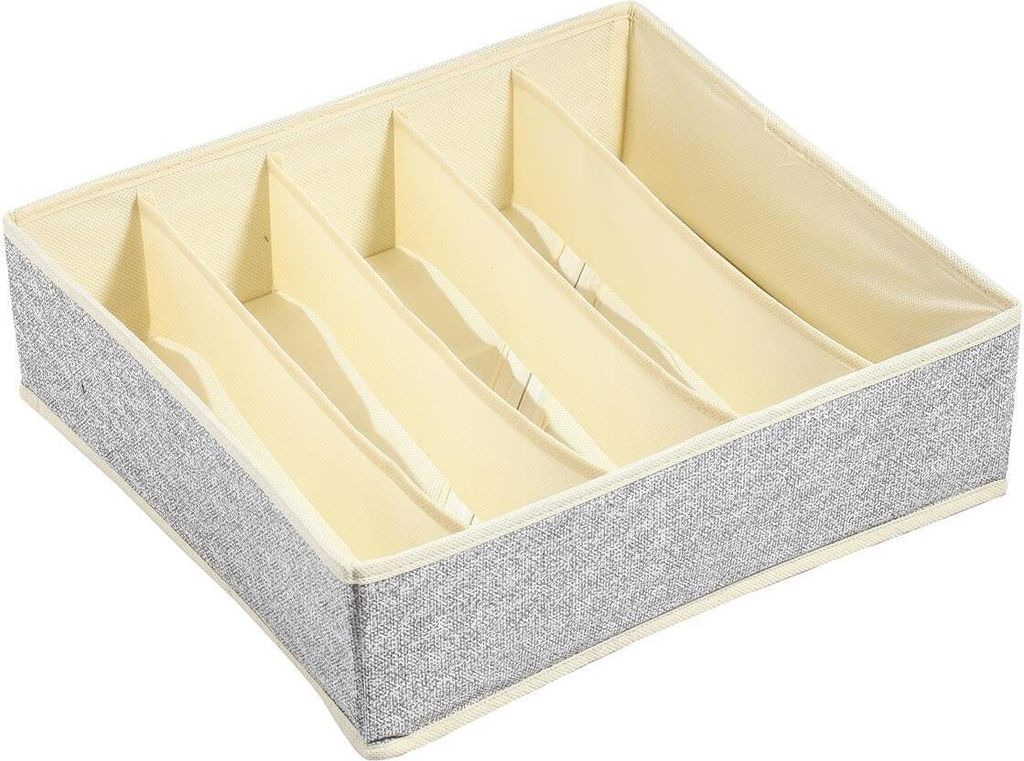 MSV Schubladenteiler BH Socken Krawatten Dessous Aufbewahrungs boxen Organizer 12 x 32 x 32 cm