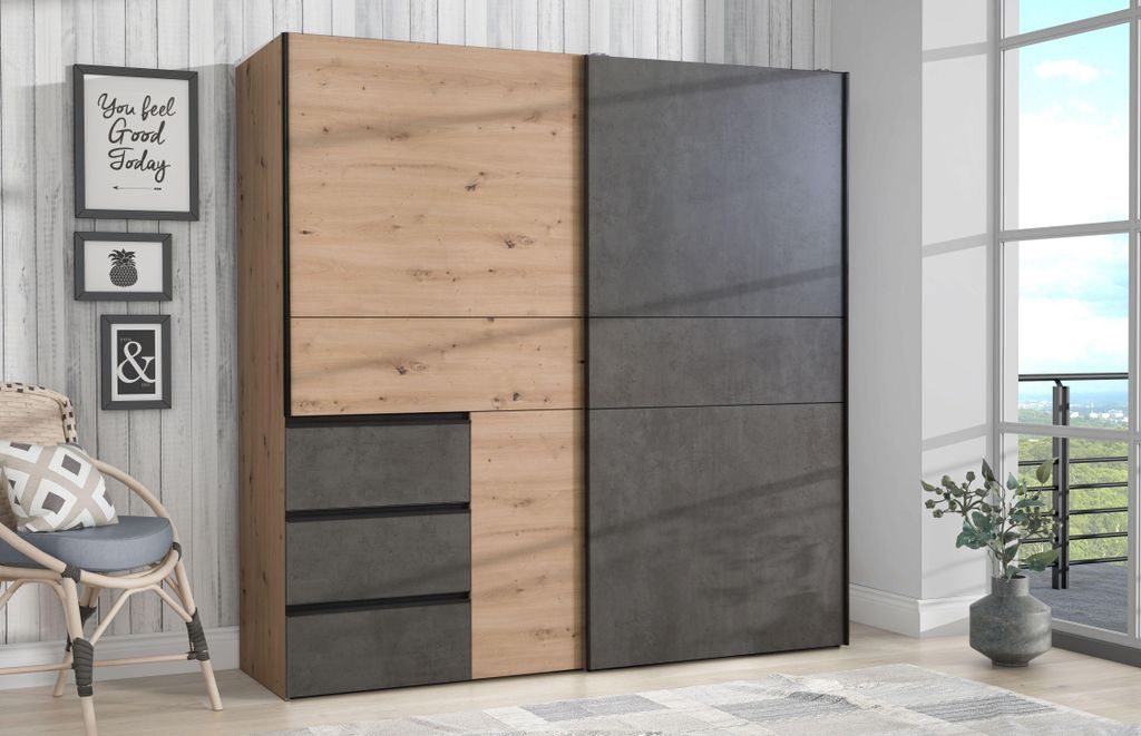Armoire à portes coulissantes WINN 2 Image du produit 
