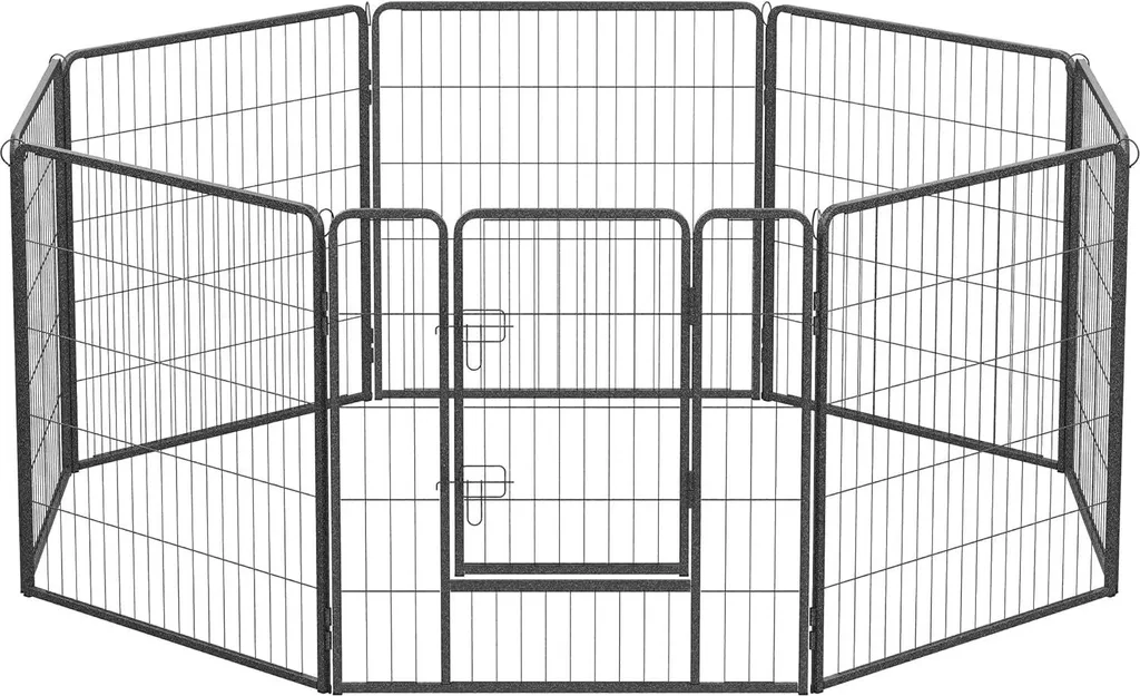 Parc pour chiots d'élevage et enclos de jardin pour chiens
