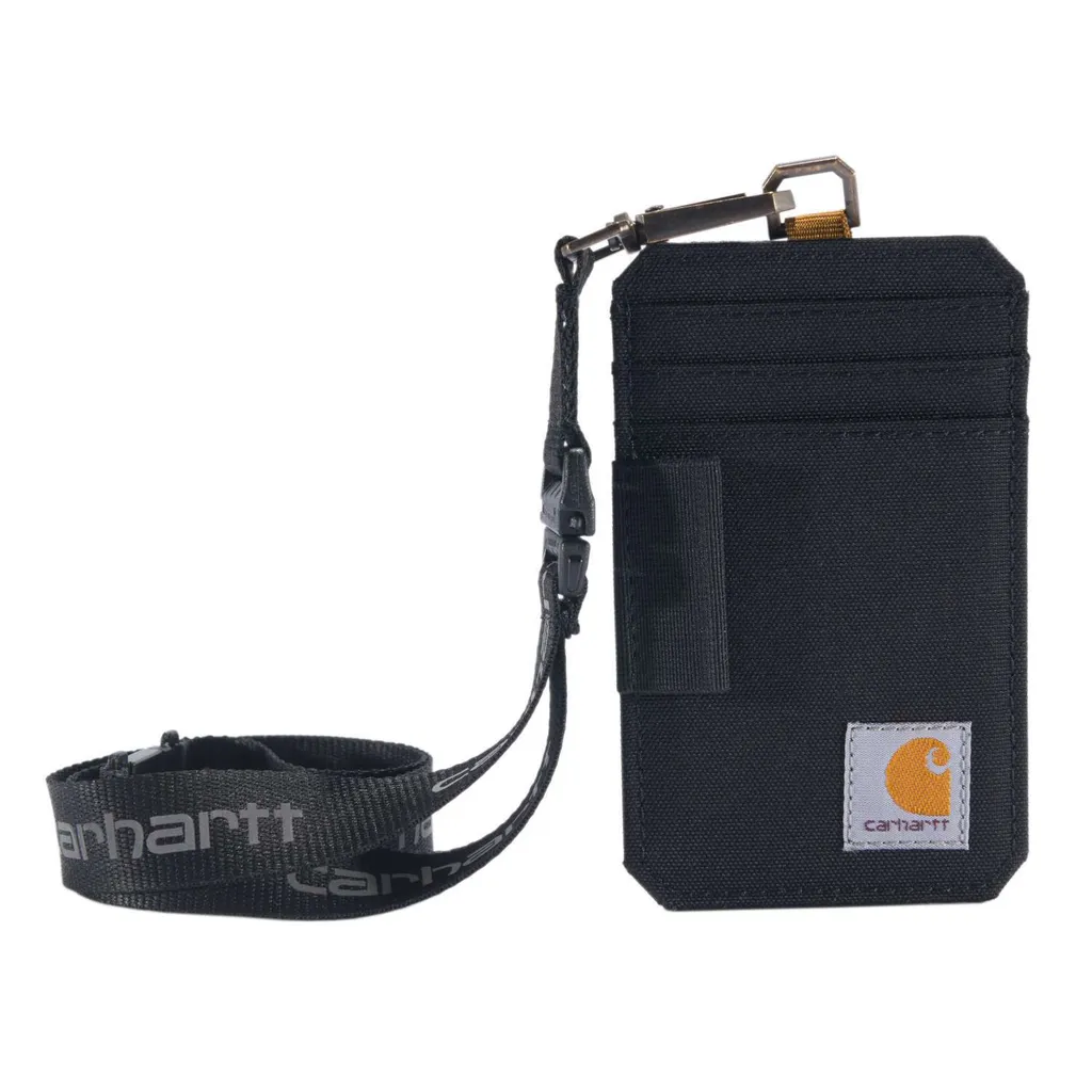 Portefeuille Carhartt Nylon Noir : Fini les Portefeuilles Abîmés et Encombrants
